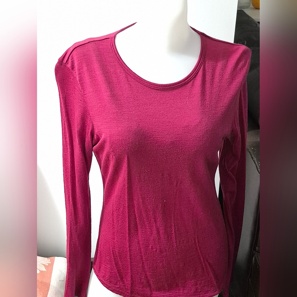 Merino Wool Long Sleeve Top